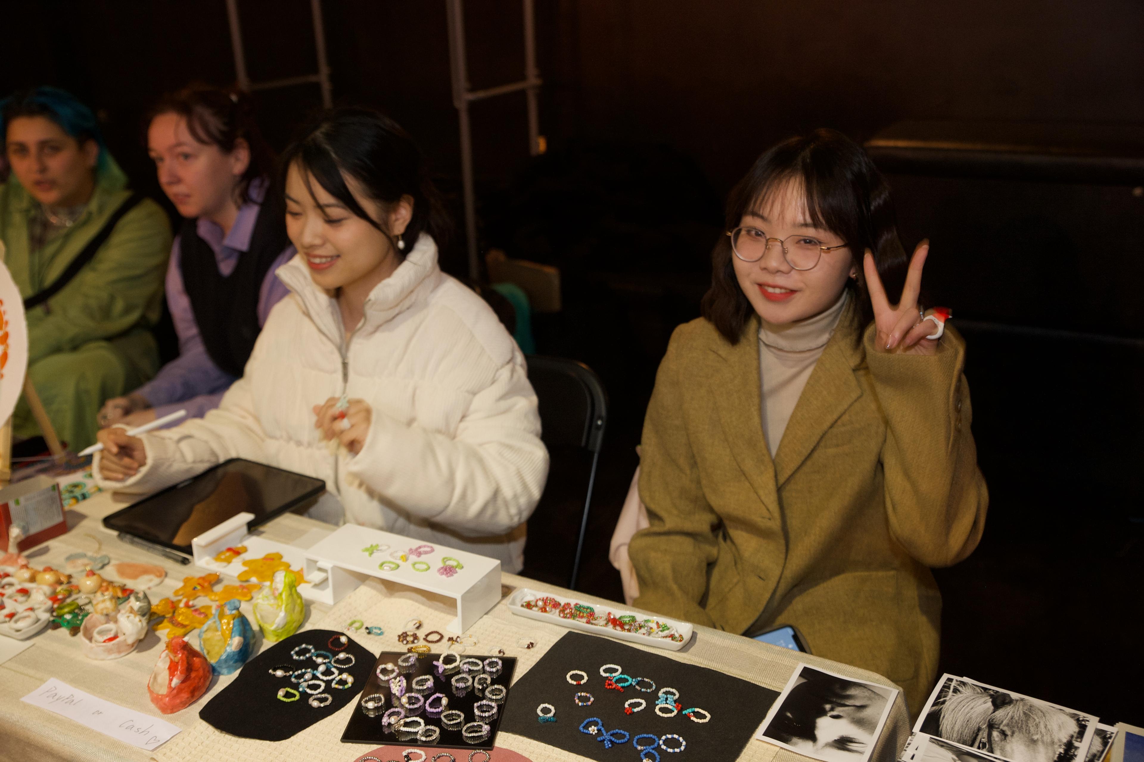 Local maker at the market