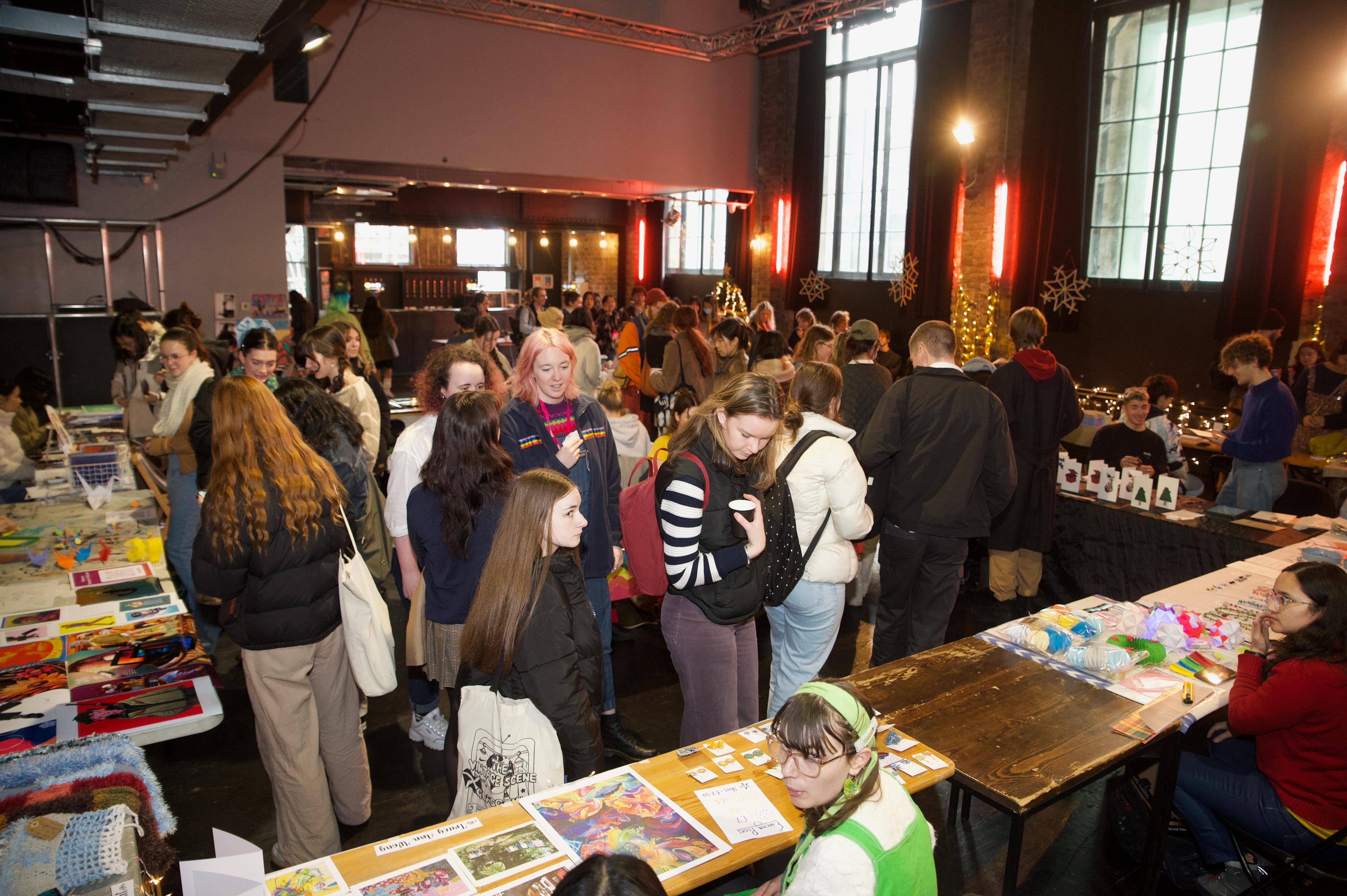 Beautiful market display